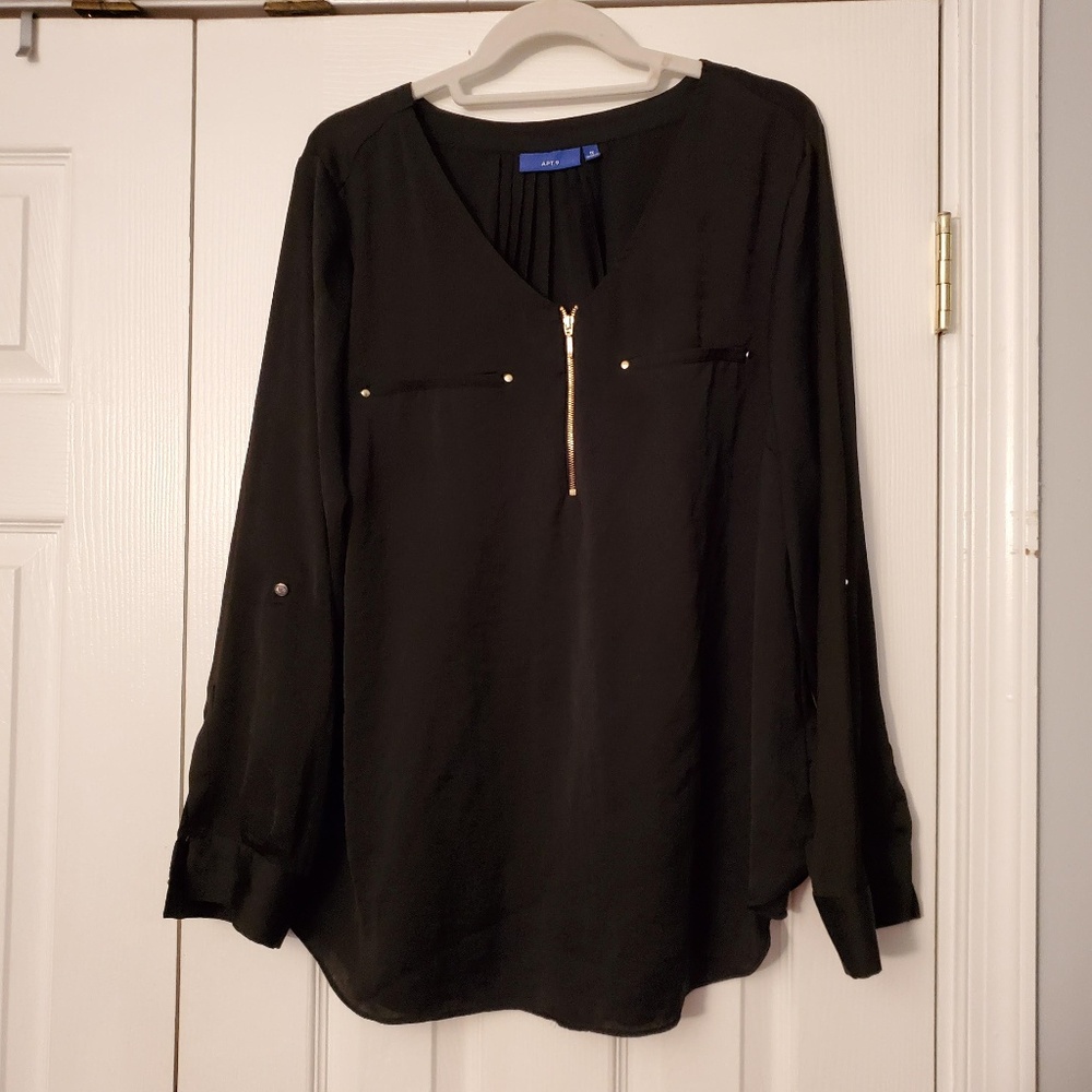 Silky Tunic Top